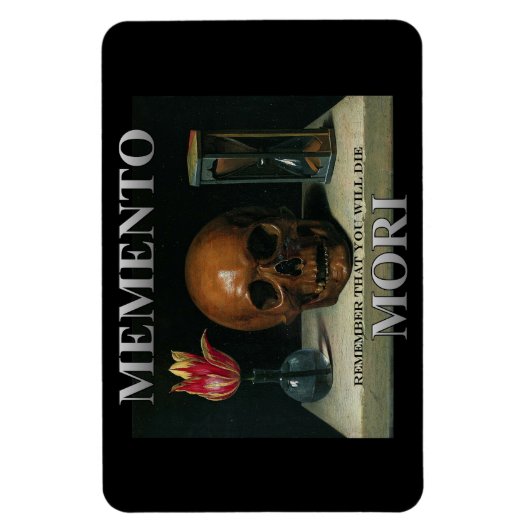 Memento Mori - Vergeet niet dat je zult sterven Magneet (Verticaal)