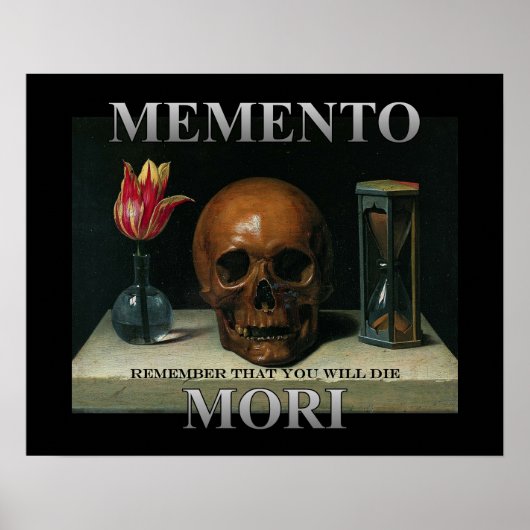 Memento Mori - Vergeet niet dat je zult sterven Poster (Voorkant)
