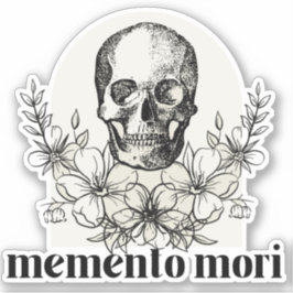 Memento Mori- VinylSticker Sticker