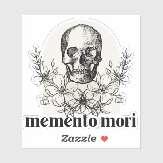 Memento Mori- VinylSticker Sticker (Vel)