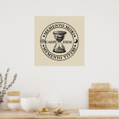 memento mori vivere poster (Keuken)