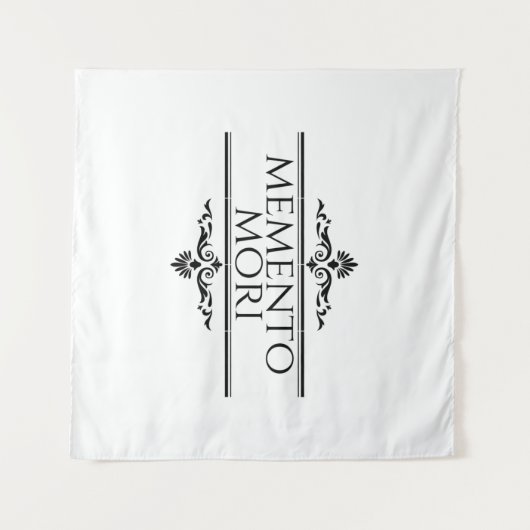 Memento Mori Wandkleed (Voorkant (horizontaal))
