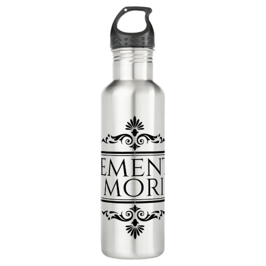 Memento Mori Waterfles (Voorkant)