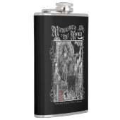 Memento Mori Whiskey Flask Heupfles (Rechts)