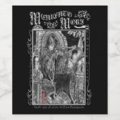 Memento Mori Wijnfles Wijn Etiket (Enkel label)