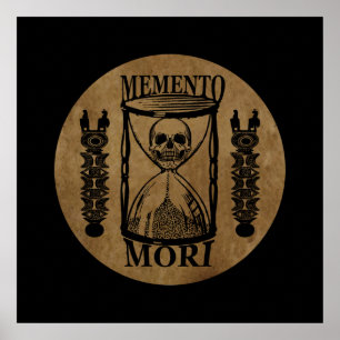 memento mori zandloper poster