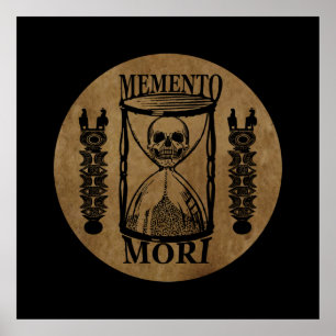 memento mori zandloper poster