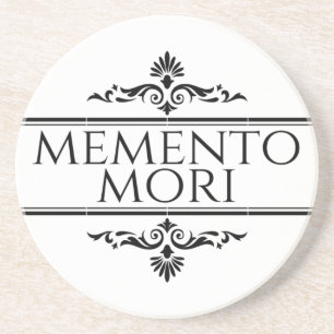 Memento Mori Zandsteen Onderzetter