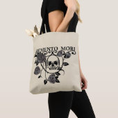 Memento mori zwarte rozen tote bag (Dichtbij)