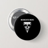 Memento mortaliteit stoïcisme filosofie Q Ronde Button 5,7 Cm (Voorkant /achterkant)