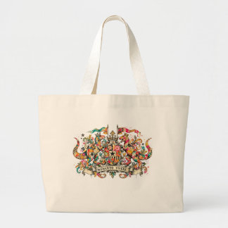 Memento Vivere, Bedenk om te Leven, Dinosaurus Boo Grote Tote Bag