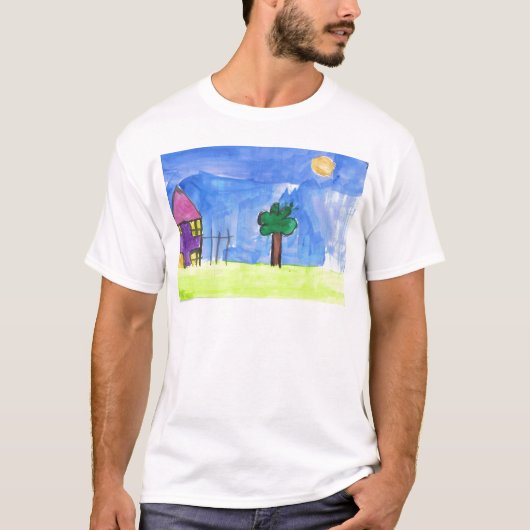 Mementos uit de illustratie van uw kind t-shirt (Voorkant)