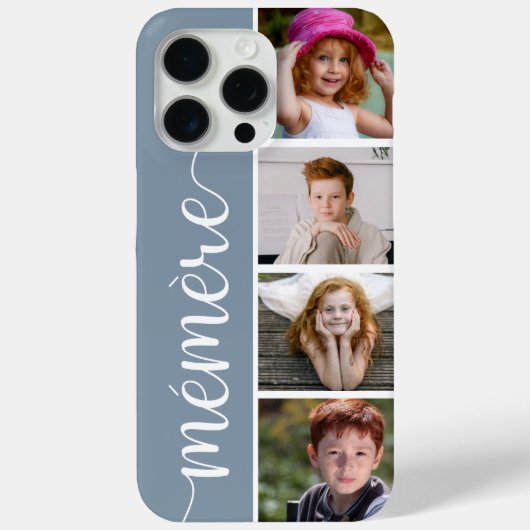 Mémère 4 Foto Case-Mate iPhone Case (Achterkant)