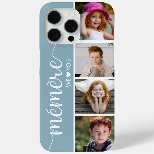 Mémère 4 Foto Case-Mate iPhone Case (Achterkant)