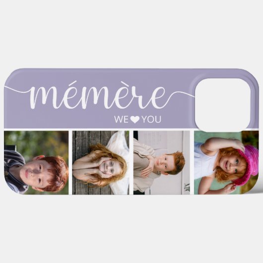 Mémère 4 foto Case-Mate iPhone case (Achterkant (horizontaal))