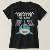 Memere Shark Matching Family T-shirt (Design voorkant)