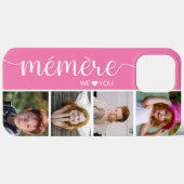 Mémère We Love You Foto Case-Mate iPhone Case (Achterkant (horizontaal))