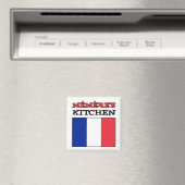Memere's keuken met vlag van Frankrijk Magneet (Insitu (Vaatwasser))