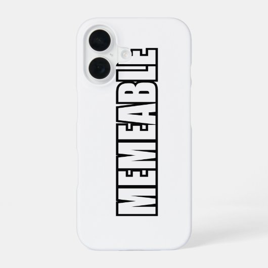 MEMERIG iPhone 16 HOESJE (Achterkant)