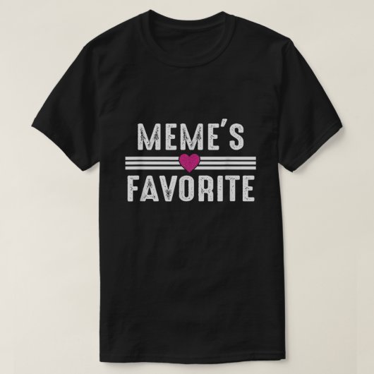 Meme's Favoriet T-shirt (Design voorkant)