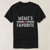 Meme's Favorite T-shirt (Design voorkant)