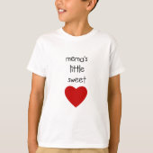 Meme's Little Sweet Heart T-shirt (Voorkant)