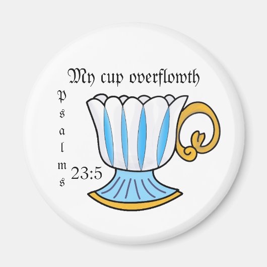 Meme's Tea Cup Magneet (Voorkant)