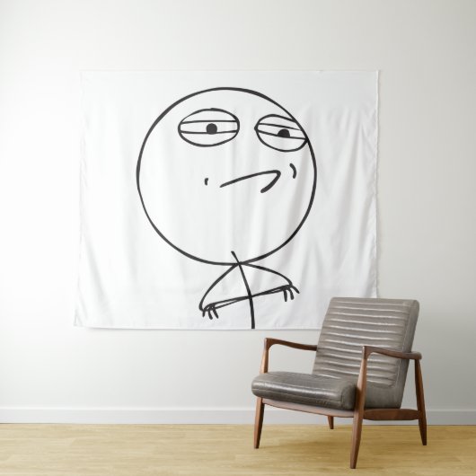 memes uitdaging aanvaard le Me Wandkleed (In Situ (horizontaal))