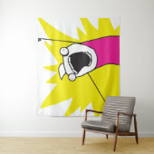 memes Wat willen we nu Wandkleed (In situ)