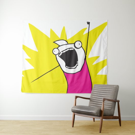 memes Wat willen we nu Wandkleed (In Situ (horizontaal))