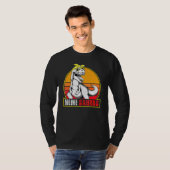 Memesaurus Rex Dinosaur Meme Saurus Family Matchin T-shirt (Voorkant volledig)