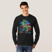 Memesaurus Rex Dinosaur Tie Dye Moeder T-shirt (Voorkant volledig)