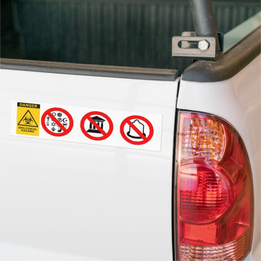 Memetic Biohazard Bumpersticker (Op Truck)