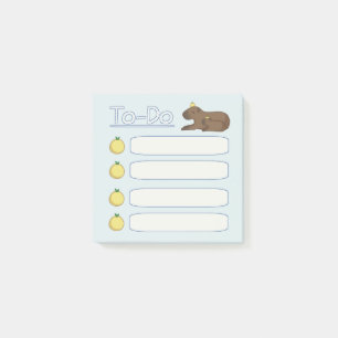 Memo Capybara to-Do List Post-it® Notes