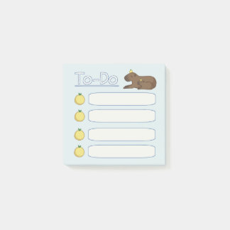 Memo Capybara to-Do List Post-it® Notes