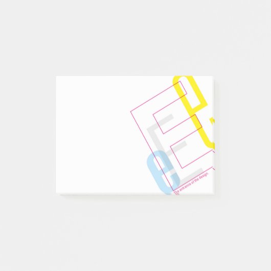 Memo [Grid] Post-it® Notes (Voorkant)