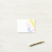 Memo [Grid] Post-it® Notes (Op bureau)