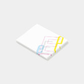 Memo [Grid] Post-it® Notes (Schuin)