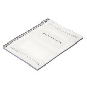 memo-notitieblok notitieboek (Linkerzijde)