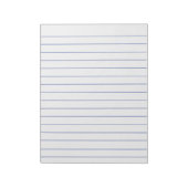 Memo Pad met Lines Business Lined Notitieblok (Linkerzijde)