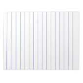 Memo Pad met Lines Business Lined Notitieblok (Voorkant)
