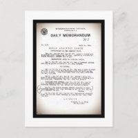 Memo van de Hydrografische Kantoor Titanic-ramp