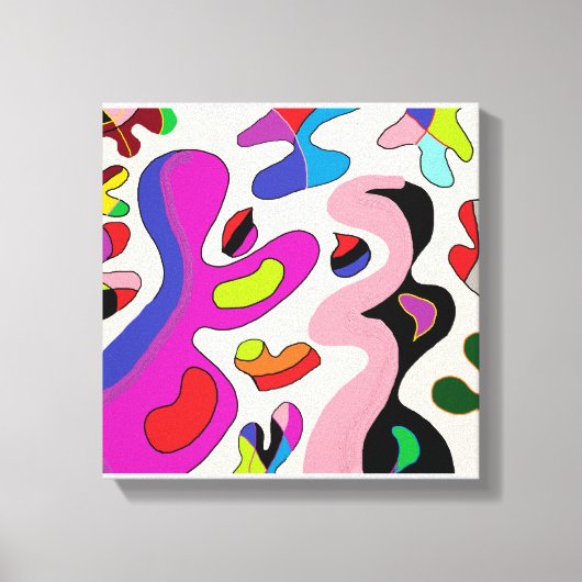 Memoir De Fleurs Canvas Afdruk (Voorkant)