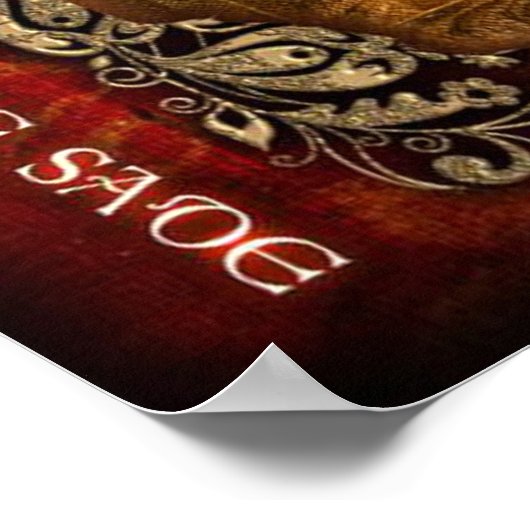 Memoires van het Poster Marquis de Sade (Hoek)