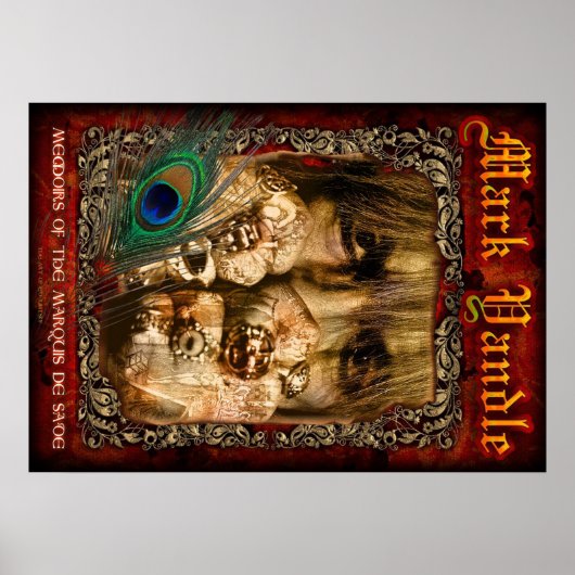 Memoires van het Poster Marquis de Sade (Voorkant)