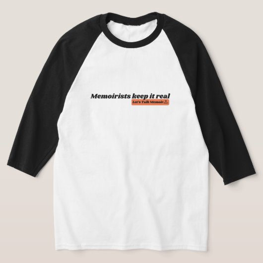 Memoiristen houden het echte baseball T T-shirt (Laagn)