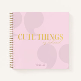 memorabele momenten: leuke dingen die mijn Kind ze Notitieboek