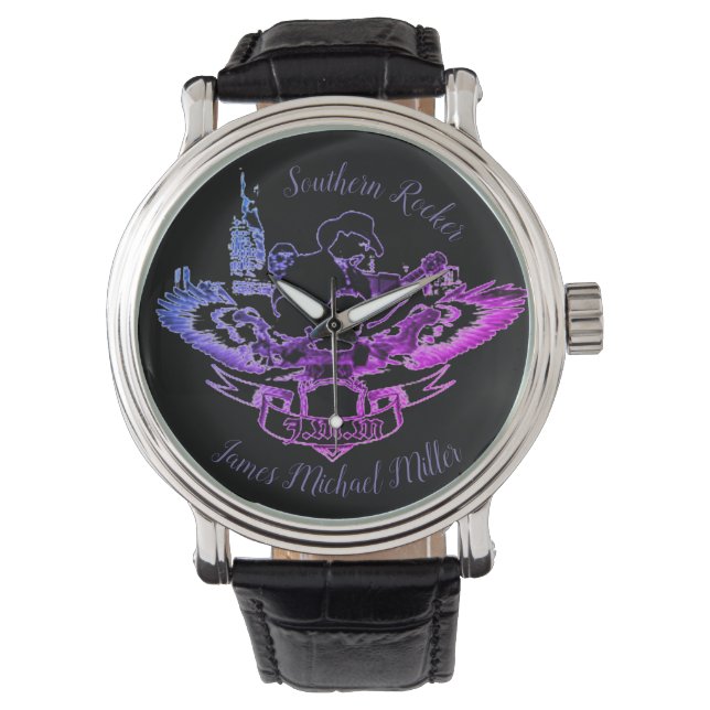 Memorabilia horloge door James Michael Miller (Voorkant)