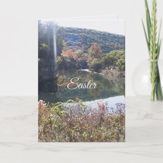 Memorable, Easter Folded Greeting Card Kaart (Voorkant)