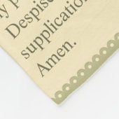 Memorare of St. Joseph Fleece Deken (Hoek)